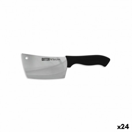 Suur Kööginuga Quttin Kasual 14 cm Must Hõbedane (24 Ühikut)