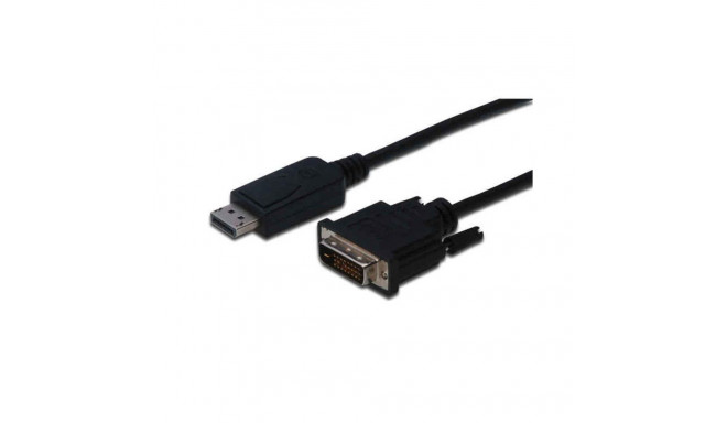 Адаптер для DisplayPort на DVI Digitus AK-340301-030-S Чёрный