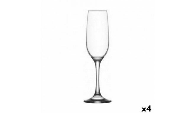 Бокал для шампанского LAV Fame high 215 ml Шампанское 6 Предметы (4 штук)
