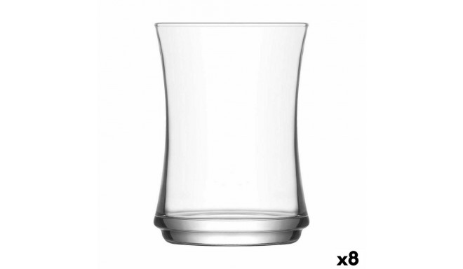 Set of glasses LAV Lune 225 ml Glass 6 Pieces (8 Units)