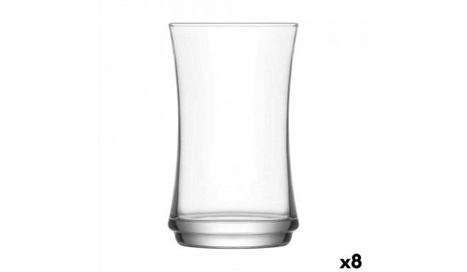 Set of glasses LAV Lune 365 ml Glass 6 Pieces (8 Units)