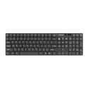 Klaviatuur ja Hiir Natec Stingray Must QWERTY Qwerty US