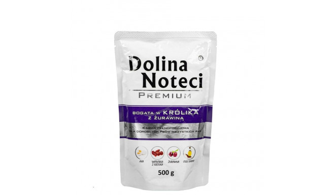 Влажный корм Dolina Noteci Premium Черника Кролик 500 L 500 g