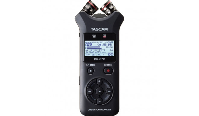 Записывающее устройство Tascam DR-07X Синий Чёрный