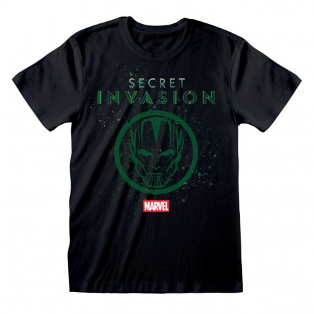 Lühikeste varrukatega T-särk Marvel Logo Icon Must Unisex - XXL