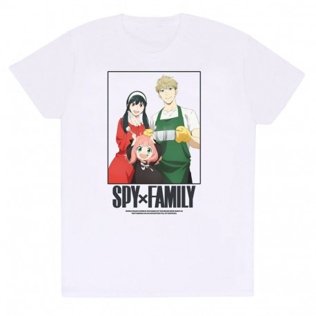 Lühikeste varrukatega T-särk Spy X Family Full Of Surprises Valge Unisex - XXL