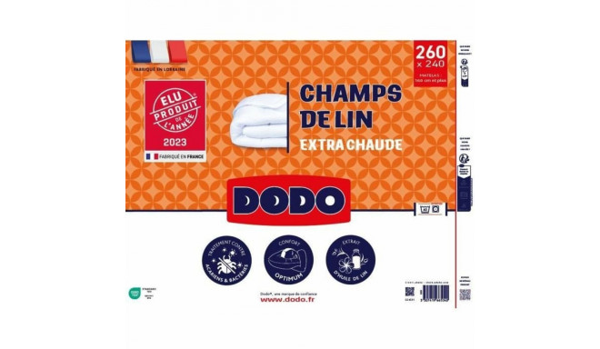 Скандинавское наполнение DODO Champs de Lin 240 x 260 cm Белый 450 g/m²