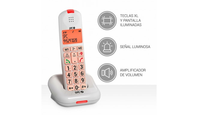 Lauatelefon SPC 7612B Valge