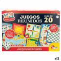 Spēlētāji Lisciani Juegos reunidos ES 40 x 0,1 x 33 cm (12 gb.)