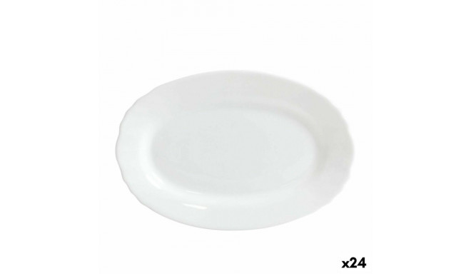 Serveerimisvaagen Bormioli Ebro Klaas ovaalne 23 x 15,5 x 2,1 cm (24 Ühikut)