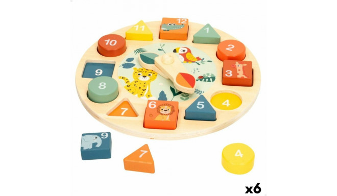 Hariv mäng kolm ühes Woomax loomad Kell (6 Ühikut)