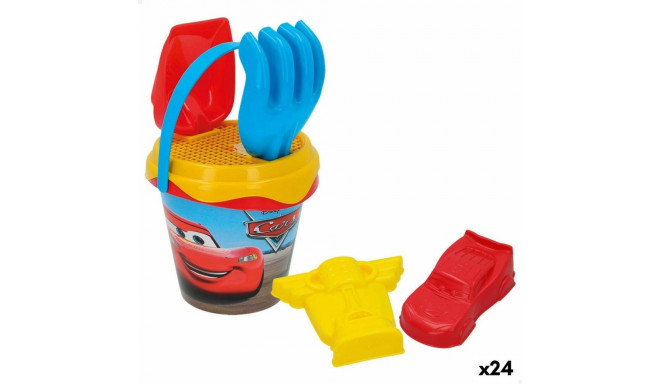 Набор пляжных игрушек Cars Ø 14 cm (24 штук)