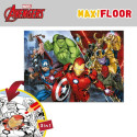 Laste pusle The Avengers Kahesuunaline 108 Tükid, osad 70 x 1,5 x 50 cm (6 Ühikut)