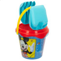 Набор пляжных игрушек Mickey Mouse Ø 14 cm Пластик (24 штук)