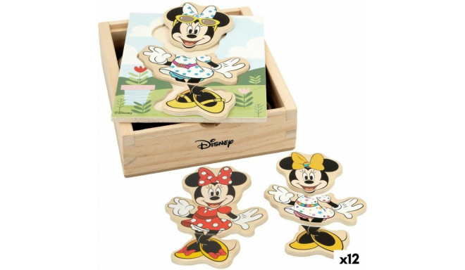 Puidust Laste Pusle Disney + 2 aastat 19 Tükid, osad (12 Ühikut)