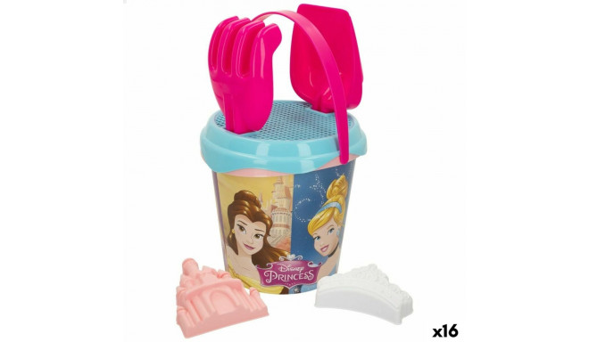 Pludmales rotaļu komplekts Princesses Disney Ø 18 cm (16 gb.)