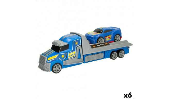 Truck Carrier and Friction Cars Colorbaby 36 x 11 x 10 cm (6 Units)