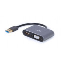 USB-VGA/HDMI Adapter GEMBIRD