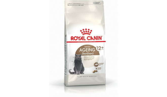 Kaķu barība Royal Canin Senior Ageing Sterilised 12+ Kukurūza Dārzeņu Putni Seniors 4 Kg