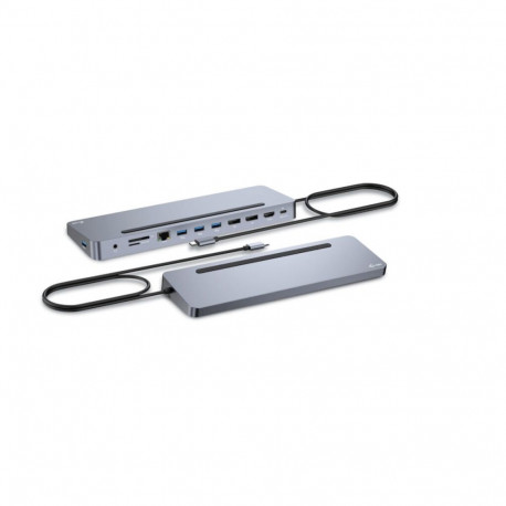 USB-C Hub i-Tec C31FLAT2PDPRO Silver