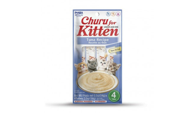 Snack for Cats Inaba Churu for Kitten Тунец 4 x 14 g