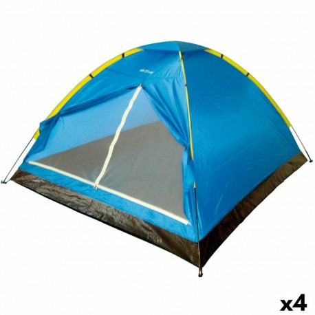Tent Aktive 4 persons 210x130x240cm 4pcs