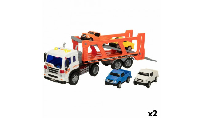 Автовоз и машинки с самозаводом Speed & Go 37,5 x 12,5 x 10 cm (2 штук)