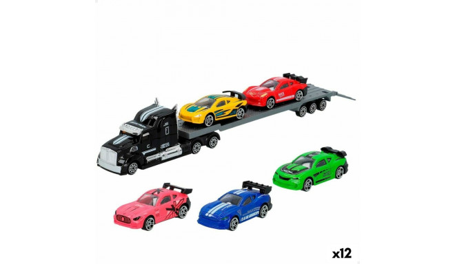Autotreiler ja Mehaanilised Autod Speed & Go 28 x 5 x 4,5 cm (12 Ühikut)