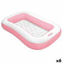 Täispuhutav lastebassein Intex saar 90 L 167 x 26 x 101 cm Valge Roosa (6 Ühikut)