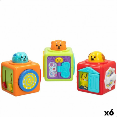 Oskusmäng beebidele Winfun 3 Tükid, osad 8 x 24,5 x 8 cm (6 Ühikut)