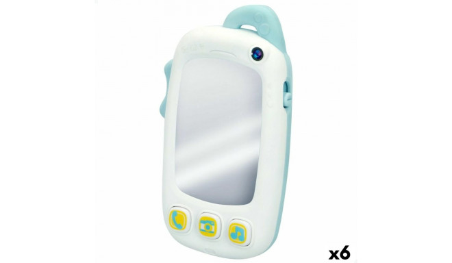 Mängutelefon Winfun Valge 9 x 15,5 x 3,8 cm (6 Ühikut)