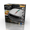 Sandwich Maker Adler AD 3040 Black Grey 1200 W