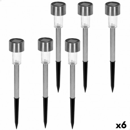 Päikeseenergia aiavalgustite komplekt Aktive 6 Tükid, osad Plastmass 5,5 x 36 x 5,5 cm (6 Ühikut)