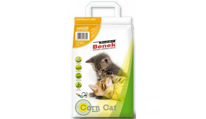 Песок для кошек Super Benek Certech Кукуруза 14 L