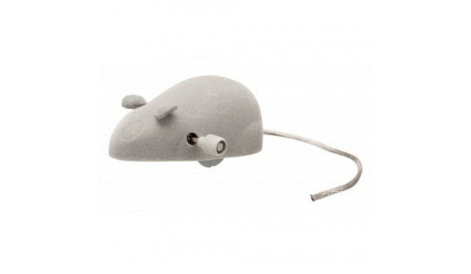 Cat toy Trixie Mouse Grey Plastic