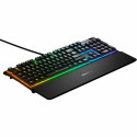 Механическая клавиатура SteelSeries APEX 3 Чёрный французский AZERTY