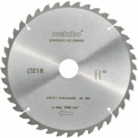 Cutting disc Metabo 628060000 23 x 2 x 25 cm Circular saw