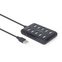 USB-jaotur GEMBIRD UHB-U2P10P-01