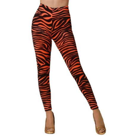 Leggings Triibud Oranž