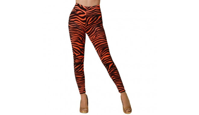 Leggings Stripes Orange