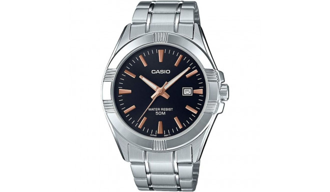 Meeste Kell Casio COLLECTION Must Hõbedane (Ø 43,5 mm)