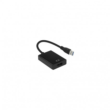 Gembird kuvaadapter USB 3.0-HDMI, must