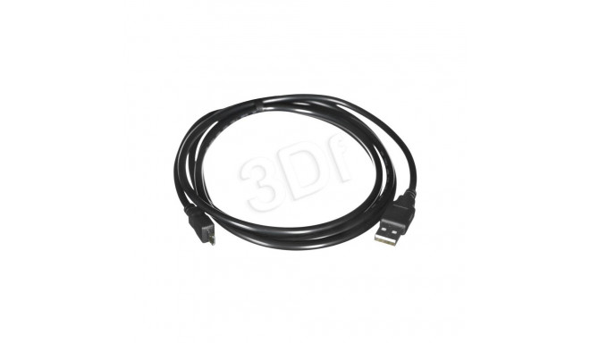 Kabel I-Box ( USB 2.0 typ A - microUSB typ B M/M M-M 1 8m black )