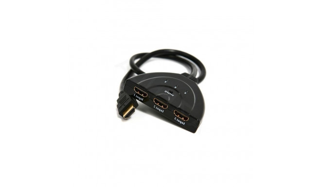 Gembird HDMI interface switch  3 ports  built-in cable