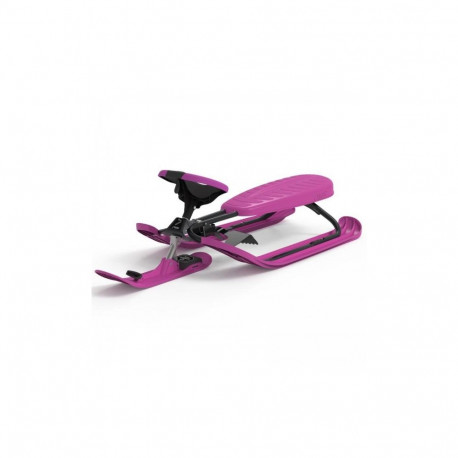 Stiga Snowracer Curve PRO with winder Graphite Grey/Pink