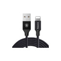 Baseus USB cable Original iPhone Yiven 1.2m Black Lightning cable