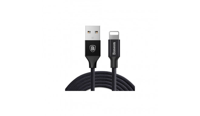 Baseus USB cable Original iPhone Yiven 1.2m Black Lightning cable