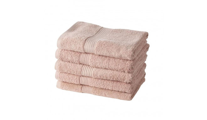 Kuivatusrätikomplekt TODAY 100% puuvilla 70 x 130 cm Roosa (5 Ühikut)