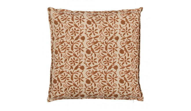 Cushion Cotton Brown Beige 50 x 50 cm