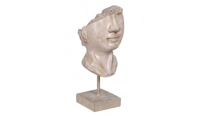 Decorative Figure Beige Face 12,5 x 13,5 x 27,5 cm